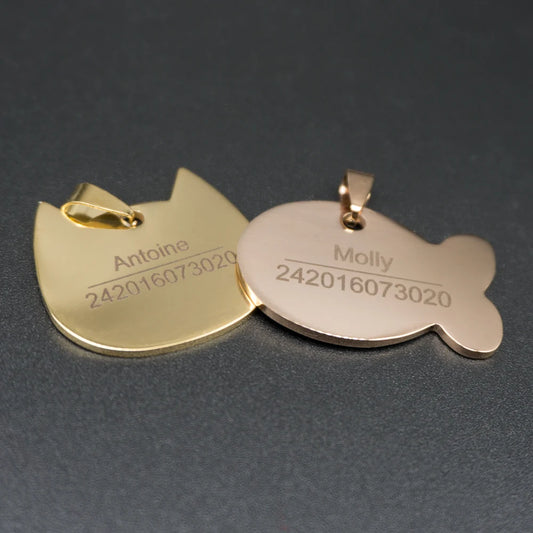 Customized Collar Tag - FUN SHAPES