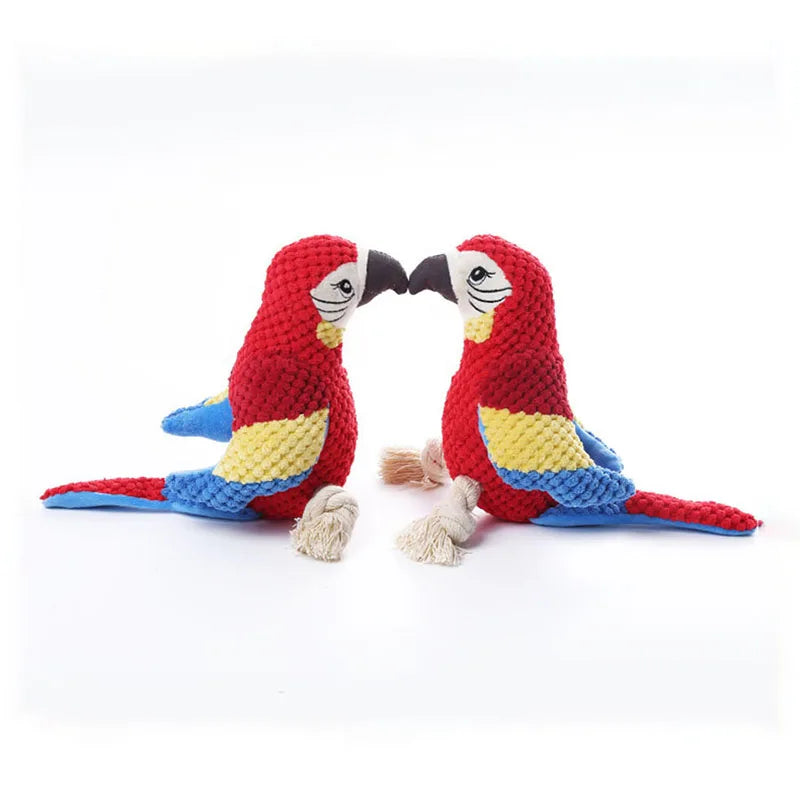 Cotton Parrot Toy