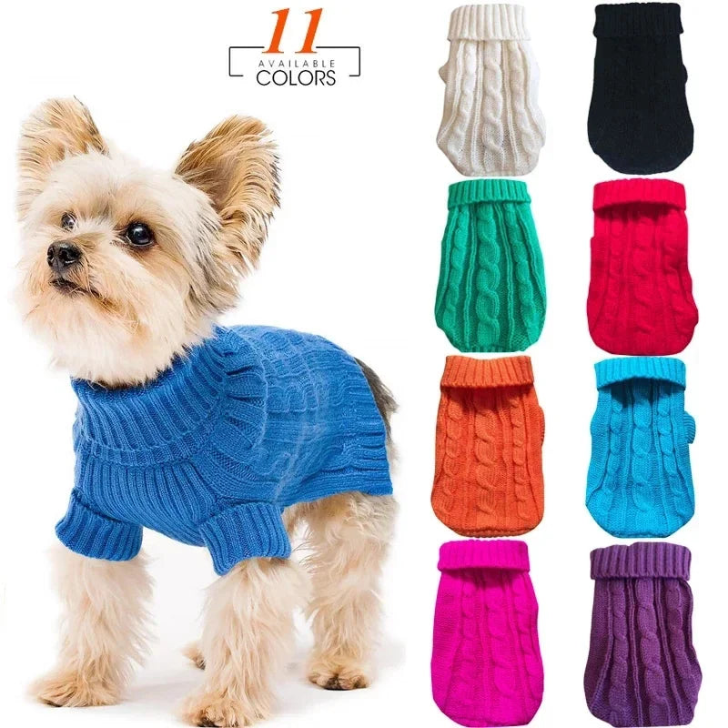 Knitted Pet Sweater